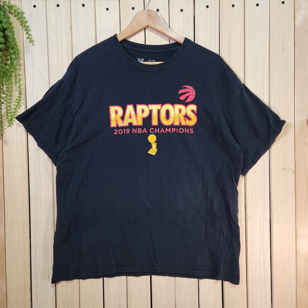 Raptors 2019 NBA Champions Black T-Shirt